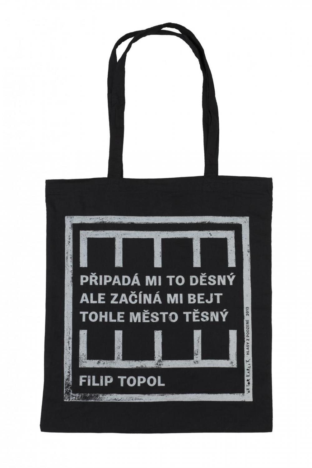 Taška Filip Topol – černá (dotisk)
