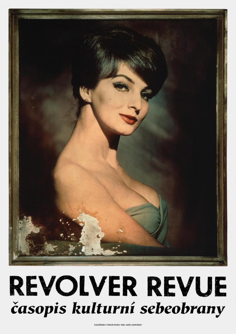 Plakát – Revolver Revue / časopis kulturní sebeobrany (formát A2)