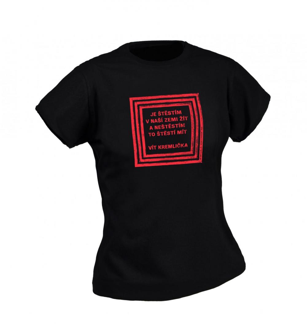 Obrázek: triko-cerna-kremlickovo-stesti-w