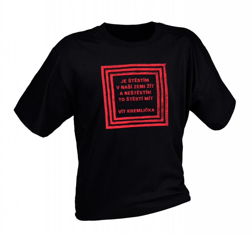 Obrázek: triko-cerna-kremlickovo-stesti-m
