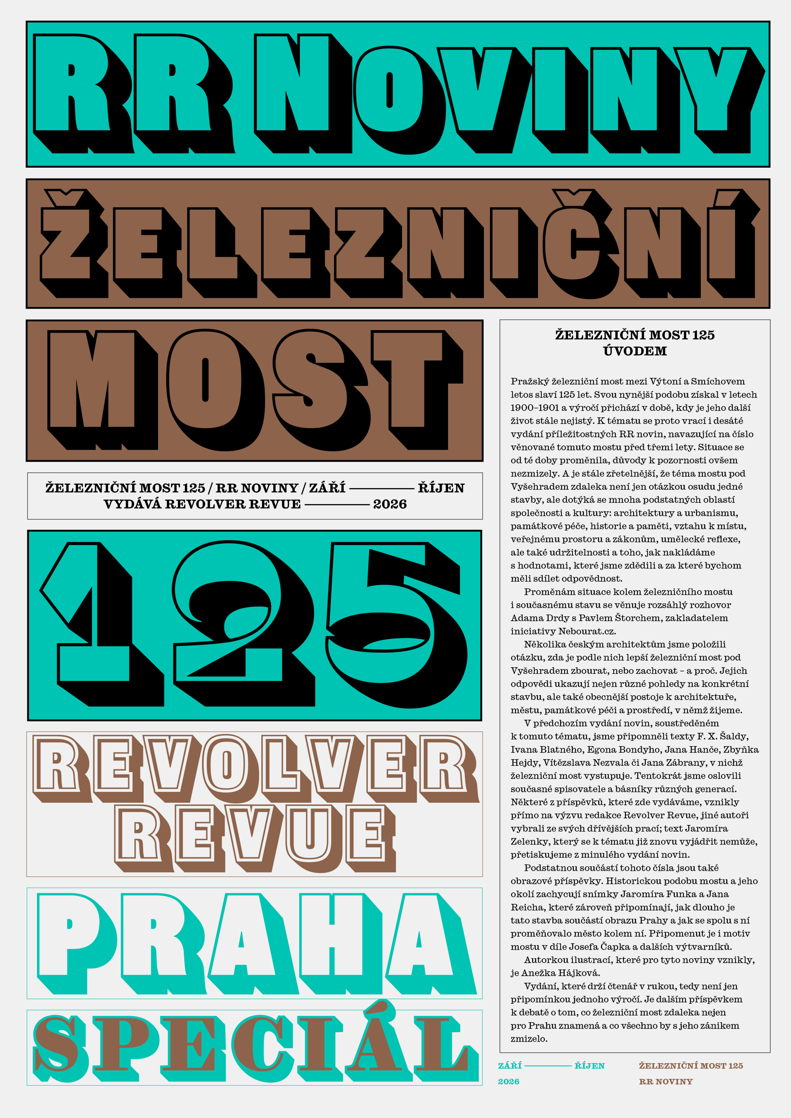 RR Noviny / Železniční most 125